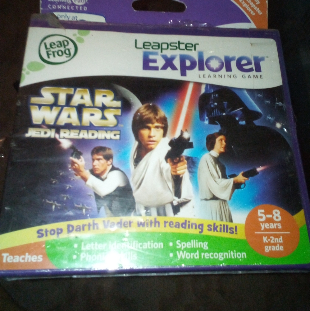 Starwars Jedi reading leapfrog game